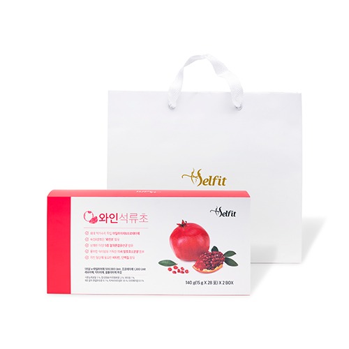 셀핏 석류효소 와인석류초 선물세트(2개월분)